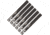 Gatco Sharpeners Edgemate Carbide Sharpener, Pack Of Six, Black Aluminum Handle, Tungsten Carbide, 40001P