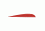 Gateway Feathers, Red 5 in. LW 100 pk. 500LPSRR-100