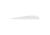 Gateway Feathers, White 5 in. RW 100 pk. 500RPSFW-100
