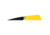 Gateway Shield Cut Feathers 1407086, Yellow, 400RSKSY-50