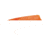Gateway Shield Cut Feathers 1407103, White/Orange, 400RSTWO-50