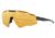 Gatorz Blastshield B2 Sunglasses, Black, Matte Black Logo, MilSpec Ballistic, Rose, Gold Mirror w/ Anti-Fog, ANSI Z87.1, Black, One Size, 841235127182