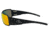 Gatorz Boxster Sunglasses, Black Frame, Sunburst Mirror Polarized Lens, BOXBLK13P