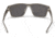 Gatorz Delta M4 Sunglasses, Gun Metal Frame, Smoke Polarized Lens, Matte Black Plug, GZ-05-111