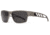 Gatorz Delta M4 Sunglasses, Gun Metal Frame, Smoke Polarized Lens, Matte Black Plug, GZ-05-111