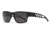 Gatorz Delta M4 Sunglasses, Matte Black Frame, Smoke Polarized Lens, Matte Black Plug, GZ-05-011