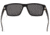 Gatorz Delta Sunglasses, Matte Black Blackout Frame, Smoked Polarized Lens, GDELMTBLK01PMBP