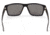 Gatorz Delta Sunglasses, Matte Black Frame, Smoked Polarized Lens, GDELMTBLK01P