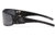 Gatorz Magnum Sunglasses, Black Frame, Smoked Polarized W/ Chrome Mirror Lens, GZ-01-025