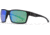 Gatorz Marauder Glasses, Brown Polarized Lens w/Green Mirror, Black, One Size, GZ-12-422