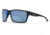 Gatorz Marauder Glasses, Smoke Polarized Lens w/Blue Mirror, Black, One Size, GZ-12-421
