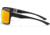 Gatorz Marauder Glasses, Smoke Polarized Lens w/Sunburst Mirror, Black Cerakote, One Size, GZ-12-413