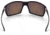 Gatorz Marauder Glasses, Smoke Polarized Lens w/Sunburst Mirror, Black Cerakote, One Size, GZ-12-413