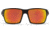 Gatorz Marauder Glasses, Smoke Polarized Lens w/Sunburst Mirror, Black Cerakote, One Size, GZ-12-413