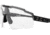Gatorz Milspec Ballistic Z87.1 Sunglasses, Black Cerakote Frame, Clear Lens, Blackout Logo, One Size, GZ-10-402