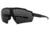 Gatorz Milspec Ballistic Z87.1 Sunglasses, Black Cerakote Frame, Smoke Lens, Blackout Logo, One Size, GZ-10-401