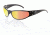 Gatorz Radiator Sunglasses, Black Frame, Sunburst Multi-Chrome Lens RADBLK13M