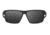 Gatorz Rig Sunglasses, Black Frame with Black Logo, MilSpec Ballistic, Anti-Fog Smoke Lenses, GZ-14-002
