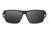 Gatorz Rig Sunglasses, Black Frame with Black Logo, Smoke Lenses, GZ-14-001