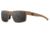 Gatorz Rig Sunglasses, Tan Frame with Black Logo, Smoke Lenses, GZ-14-301