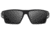 Gatorz Sentix Glasses, Black/Silver Logo/Smoke, Medium, GZ-18-430