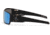 Gatorz Specter Sunglasses, Cerakote Black Frame, Brown Polarized w/Silver Mirror Lens, GZ-08-422