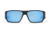 Gatorz Specter Sunglasses, Cerakote Black Frame, Smoke Polarized w/Blue Mirror Lens, GZ-08-421