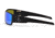 Gatorz Specter Sunglasses, Cerakote Black Frame, Smoke Polarized w/Blue Mirror Lens, GZ-08-421
