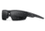 Gatorz Warhawk Sunglasses, Black, Silver Logo, Smoke, Black, One Size, 841235127281