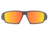 Gatorz Warhawk Sunglasses, Graphite, Matte Black Logo, Digitally Optimized Polarized Opz Sunburst, Graphite, One Size, 841235127342