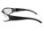 Gatorz Wraptor Ansi Z87.1 Sunglasses, Black Frame, Inferno Anti Fog Lens, WRAZBLK01TA