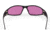 Gatorz Wraptor Milspec Ballistic Z87.1 Sunglasses, Blackout Frame, Shooting Day,w/ Anti-Fog Lens, GZ-02-028