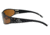 Gatorz Wraptor Sunglasses, Black Frame, Brown Lens WRABLK03
