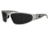 Gatorz Wraptor Sunglasses, Brushed Frame, Smoked Polarized Lens, WRABRU01P