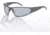 Gatorz Wraptor Sunglasses, Grey Polarized Lens, Cerakote Tungsten Frame WRA01P