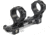 Geissele SR-25/AR-10 Super Precision Series Standard Scope Mount,30mm,7075-T6 Aluminum,Black 05-419B