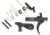 Geissele Super 3-Gun AR-10/AR-15 Trigger, Curved, 3.5 lb Pull, Black, 05-152