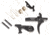 Geissele Super Tricon AR-10/AR-15 Trigger, Curved, 4.25-4.75 lb Pull, Black, 05-230