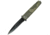 Gen Pro Assisted Opener Knife, Green Camo Textured Handle, Black ComboEdge SK-8269GNPF