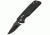 Gen Pro Mini Auto, Black Alum. Handle w/Hammered Finish &amp; Checkering X-FK-006BK