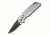 Gen Pro Mini Auto, Silver Alum.Handle w/Hammered Finish &amp; Checkering X-FK-006SL