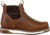 Georgia Boot Wedge Waterproof Chelsea Work Boot - Mens, Wide, Brown, 8.5, GB00352-085W