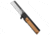 Gerber Gerber Quadrant Flipper Frame Lock Knife Bamboo 2.75" Two-Tone, Black/Wood, 7Cr17MoV, adult, BHQ-94202