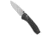 Gerber Gerber Sedulo Pivot Lock Knife Black FRN 3.4" Stonewash 30-001709, Black, CPM S30V, adult, BHQ-143211