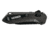 Gerber Highbrow Compact Assisted Opening Folding Knife, 2.8in, 7CR Steel, Partially Serrated, Black, 30-001525