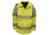 Gerber Outerwear Viz Tech Parka Silver Trim with Black Edge Ansi 107 Class 3, LIME, SR 70SL SR