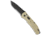 Gerber Gerber Propel Downrange AO Knife Desert Tan Assisted 3.5" Black Serr*DISC*, Black, 420, adult, BHQ-188342