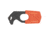 Gerber Strap Cutter Fixed Blade Knife w/Orange Sheath, 420HC Steel, Hook Blade, Black Handle, 1070066