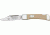German Eye Lockback Folding Knife,Solingen Steel Clip Blade, Yellow Celluloid Handle GE99JRYL