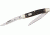 German Eye Muskrat Folding Knife,Twin Clip Blade, Jigged Bone Handle GEMB